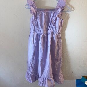 BISBY Brighton Dress, purple Polka dot  peasant dress  size 14 T23